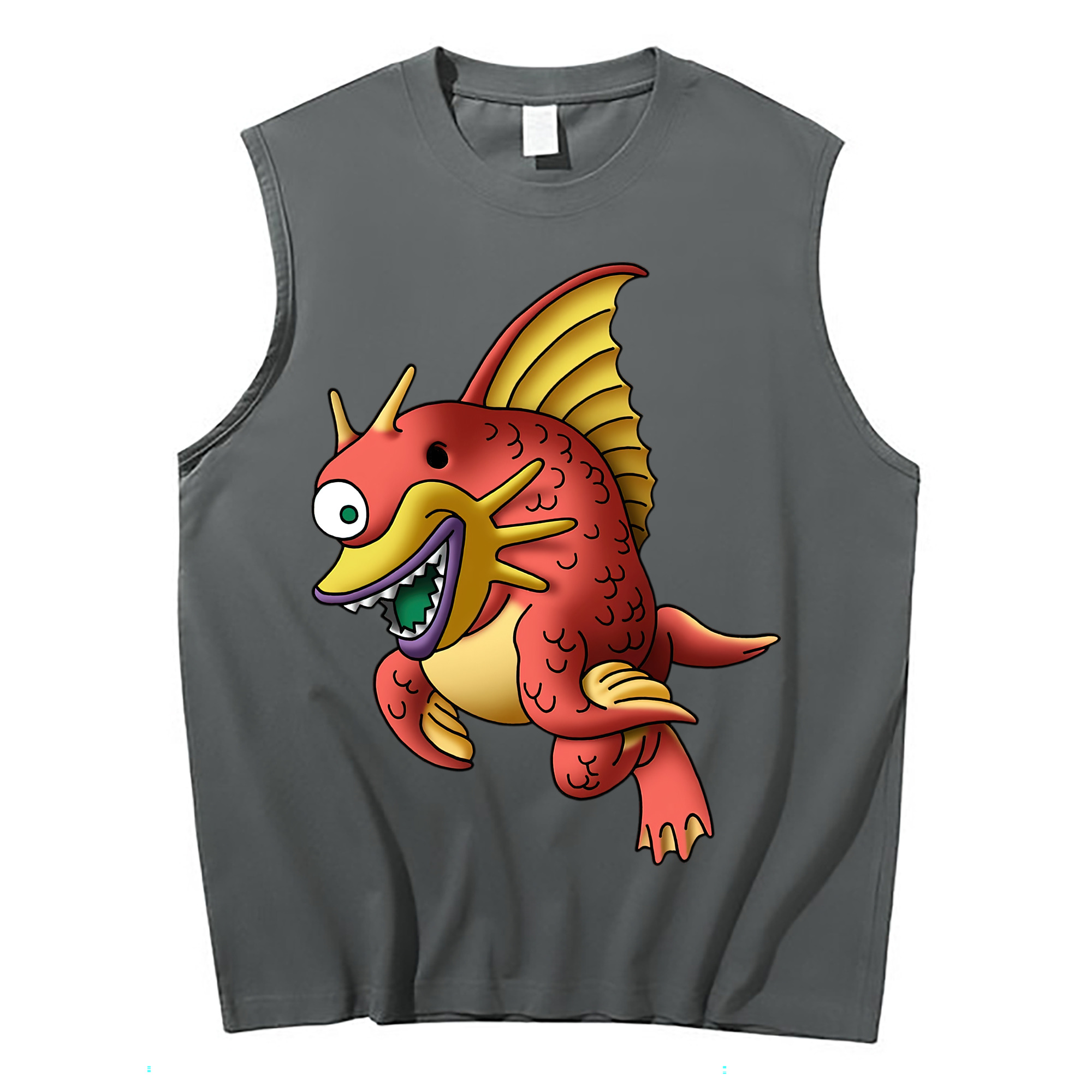 （画像用） ドラゴンクエスト Doragon Kuesuto Dragon Quest コットン100％タンクトップ（フロントプリント）